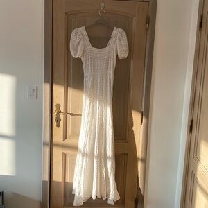COPY - Size 0 white dress from Love Shack Fancy